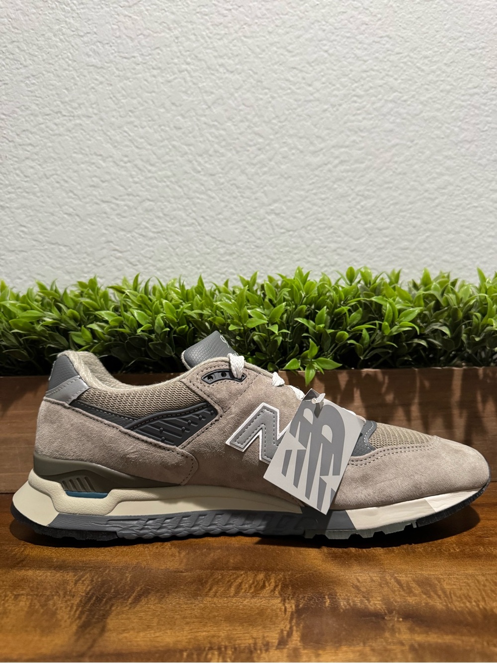 New Balance 998 Made In USA Gray Suede Casual Sneakers U998GR Men’s Size 13 D - Picture 6 of 10